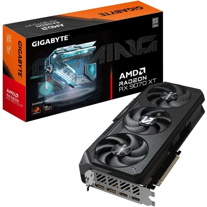 GIGABYTE - GAMING - Scheda grafica - AMD Radeon RX 9070XT - 16 GB