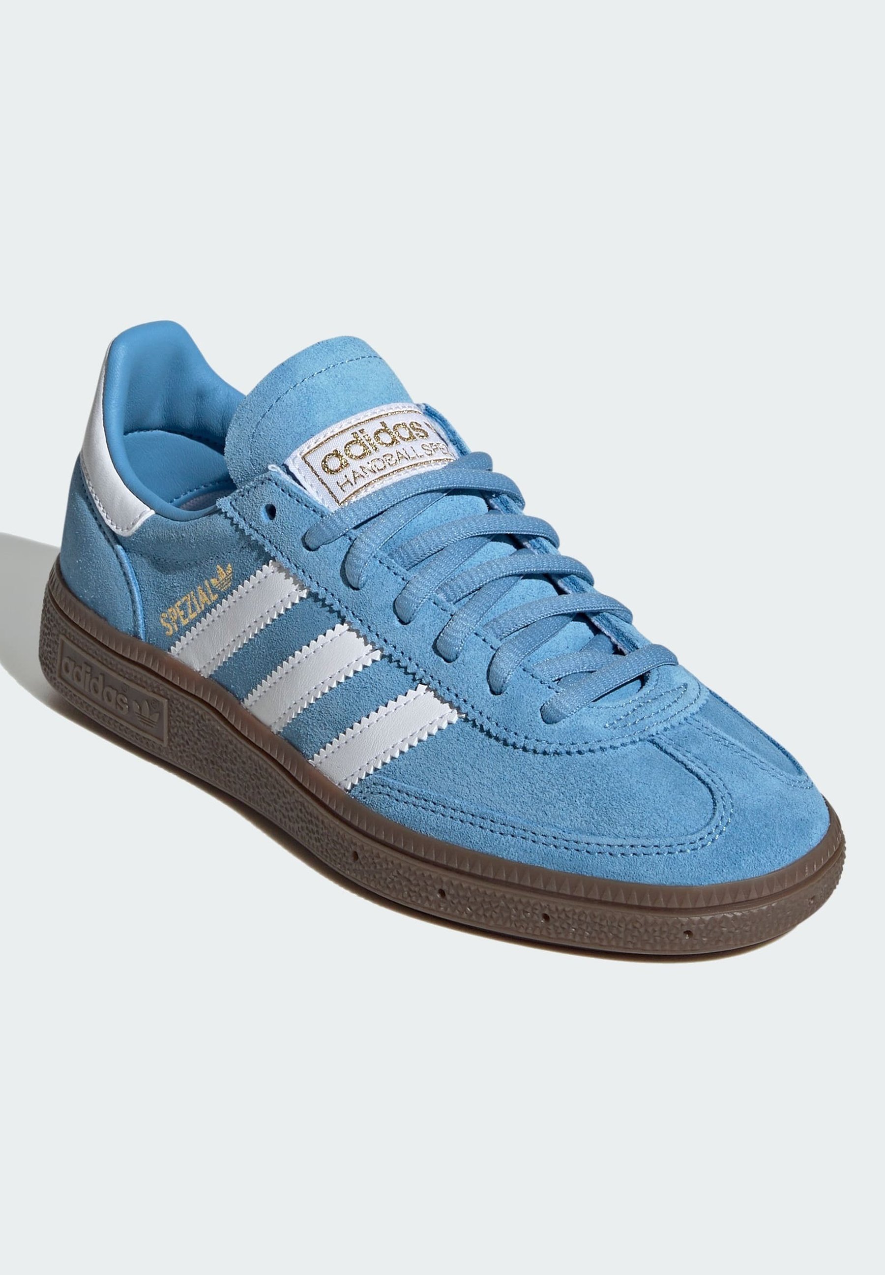 adidas Originals HANDBALL SPEZIAL UNISEX - Sneaker - hellblau, Cloud White, Gummi