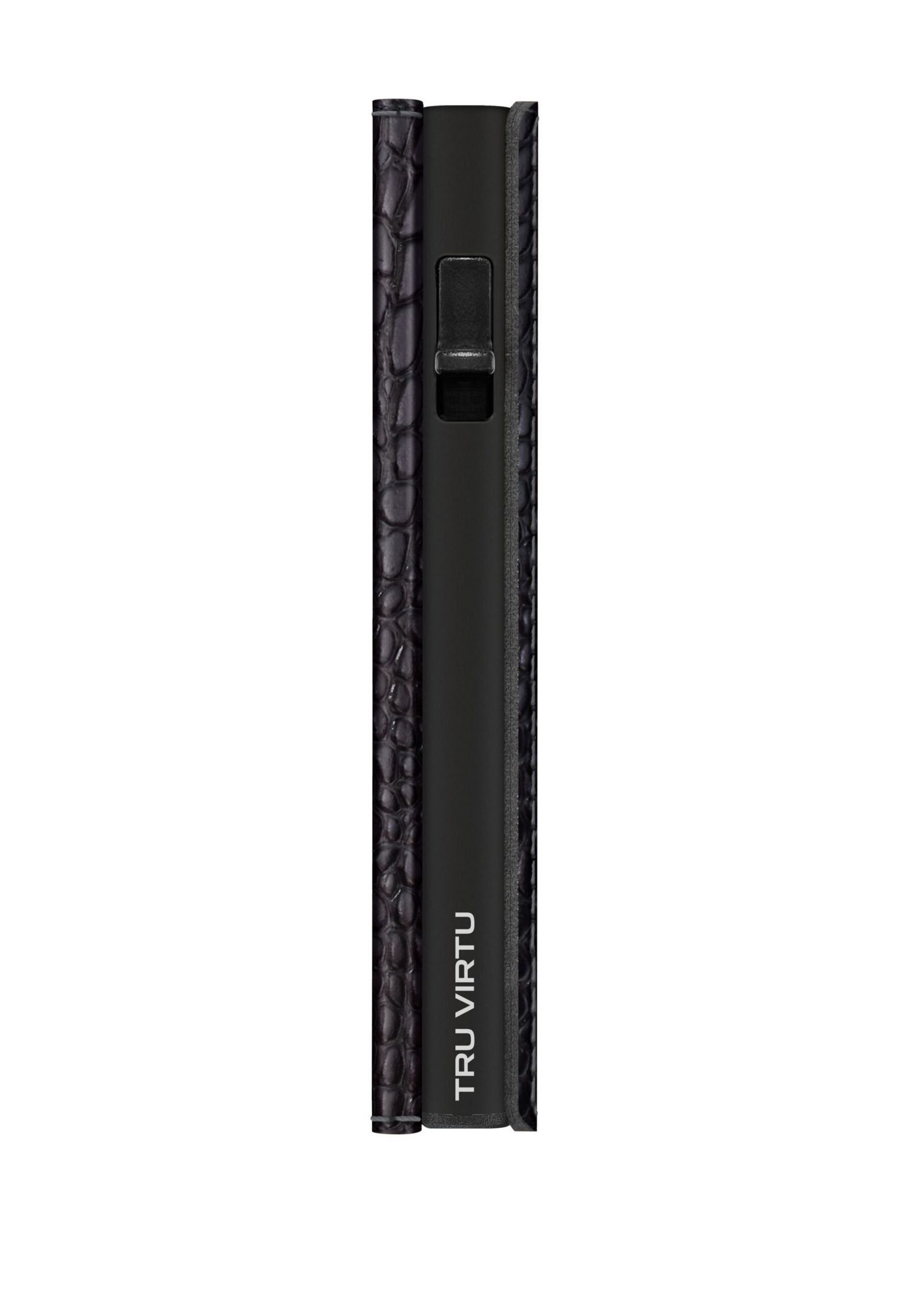 Portafoglio Tru Virtu - coccodrillo nero