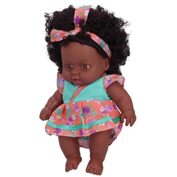 OMABETA Reborn-Babypuppe – Modell Q8-001 – 20 cm – Grün, Orange – Kinderspielzeug