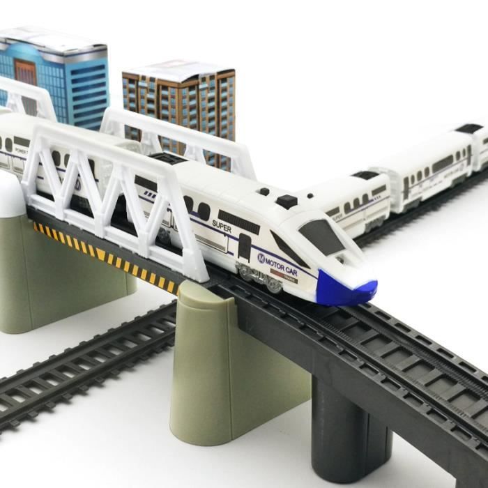 Tren de juguete de alta velocidad ZGEER para niños, modelo de tren eléctrico pequeño para niños.