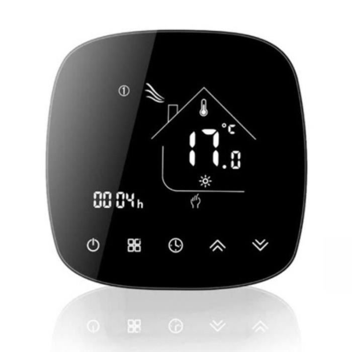 Termostato inteligente SILUMEN para aquecimento elétrico - Programável - Controle remoto