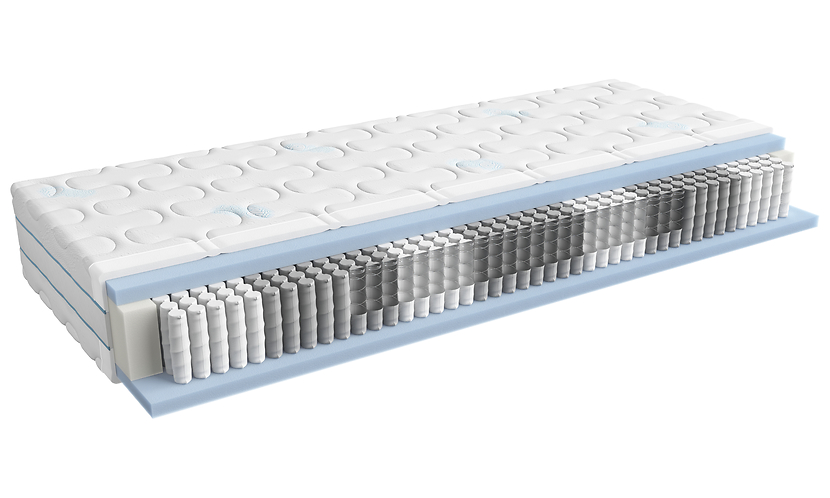 Materac sprężynowy multipocket Kampas 90x200 H2