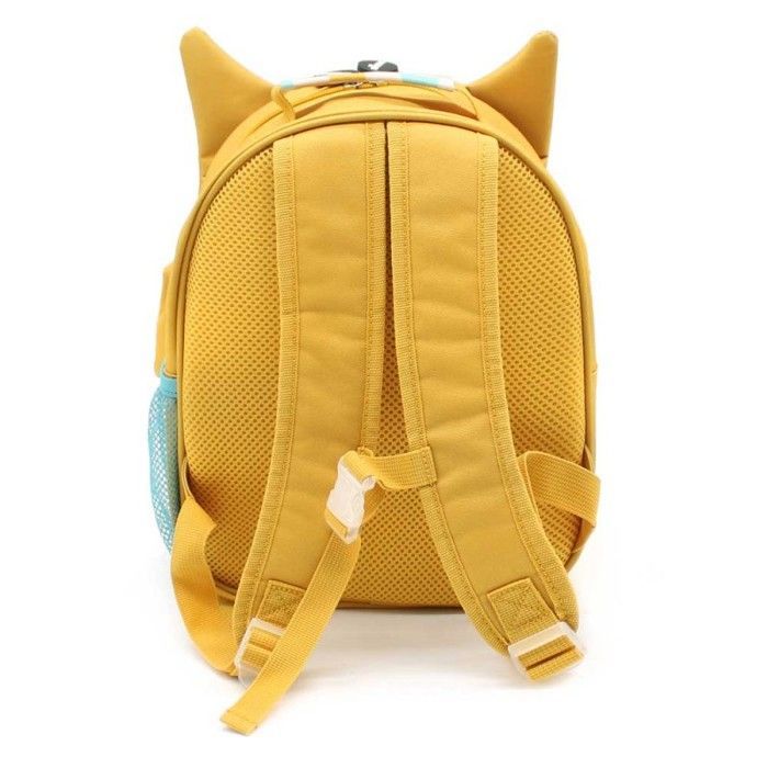 Kinderrucksack – Les Déglingos – Cyranos der Fuchs – 32 cm – Recyceltes Polyester – Gelb