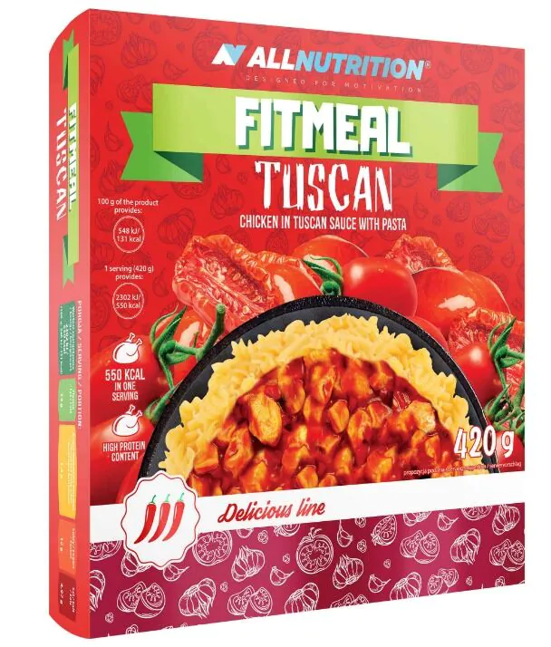 Allnutrition Fitmeal Tuscan - gotowy posiłek 420 g