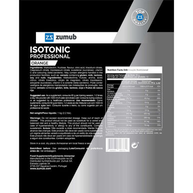 Zumub Professional izotonický nápoj pomeranč 1 kg 1 kg