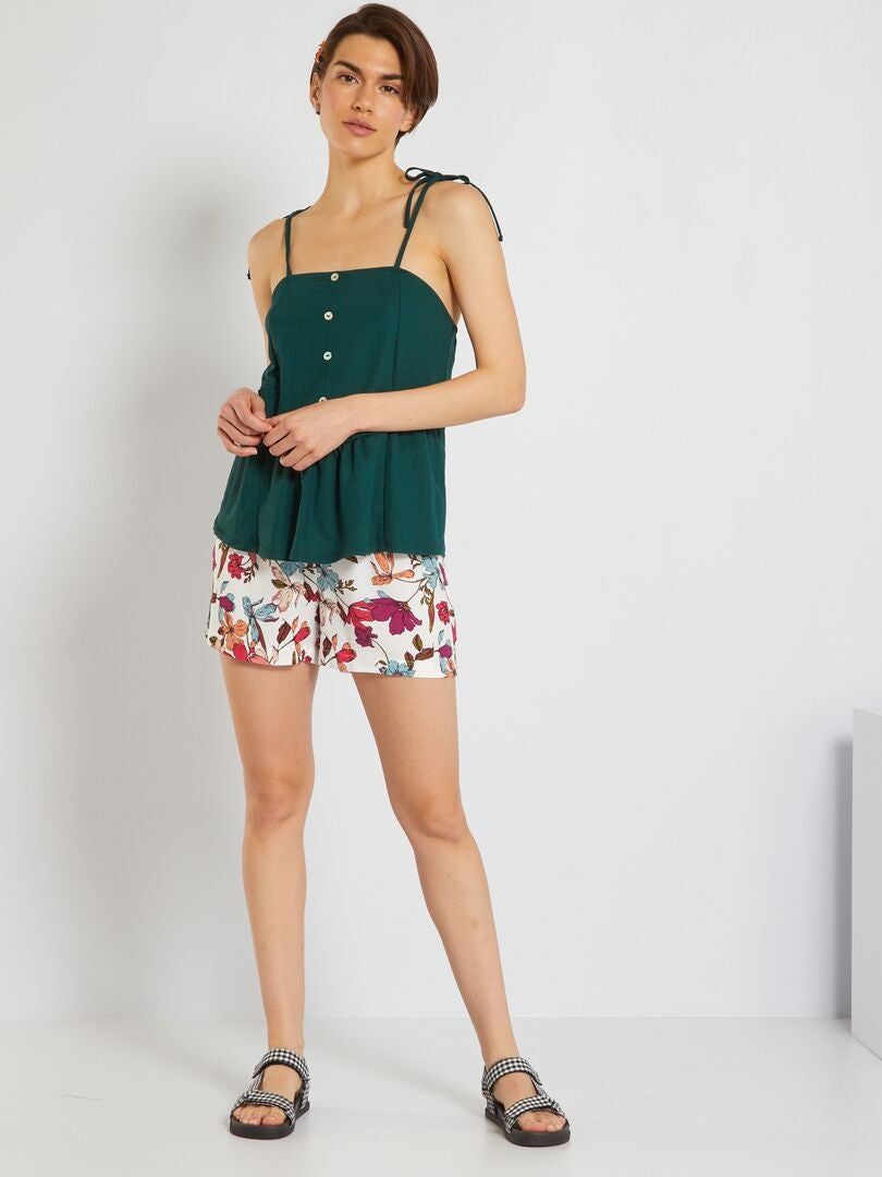 Zachte en lichtgewicht 'JDY' shorts - BEIGE