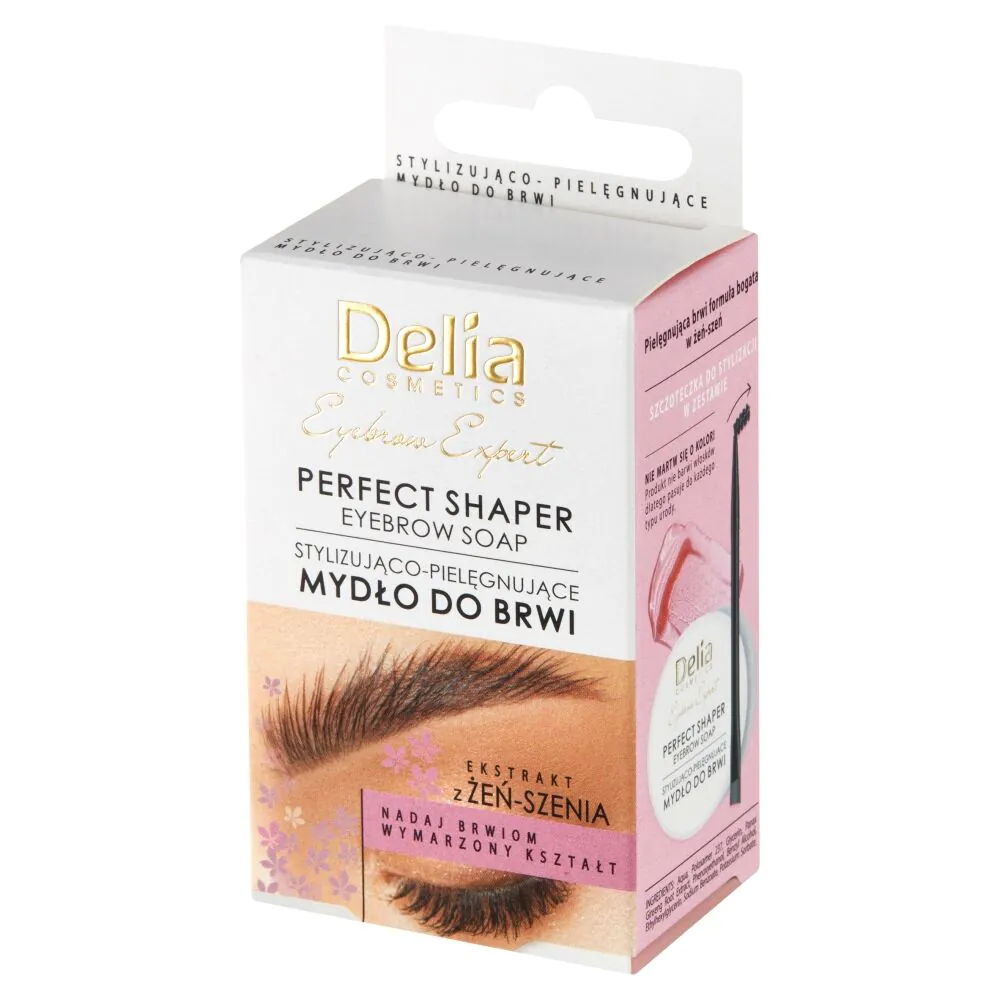 Delia Eyebrow Expert Mydło do brwi stylizująco-pielęgnujące