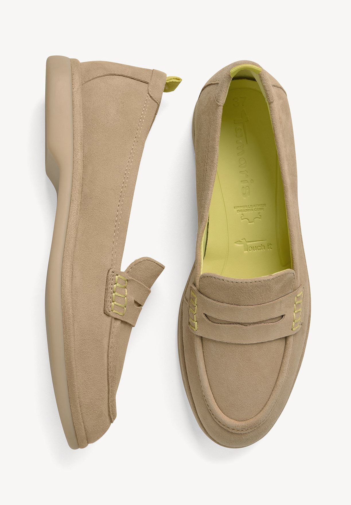 Tamaris Slip-ons - bege