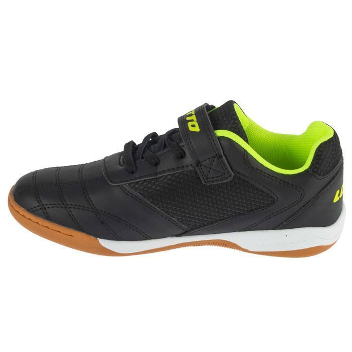 Scarpe da calcetto indoor da ragazzo - Nere - Lotto Pacer K