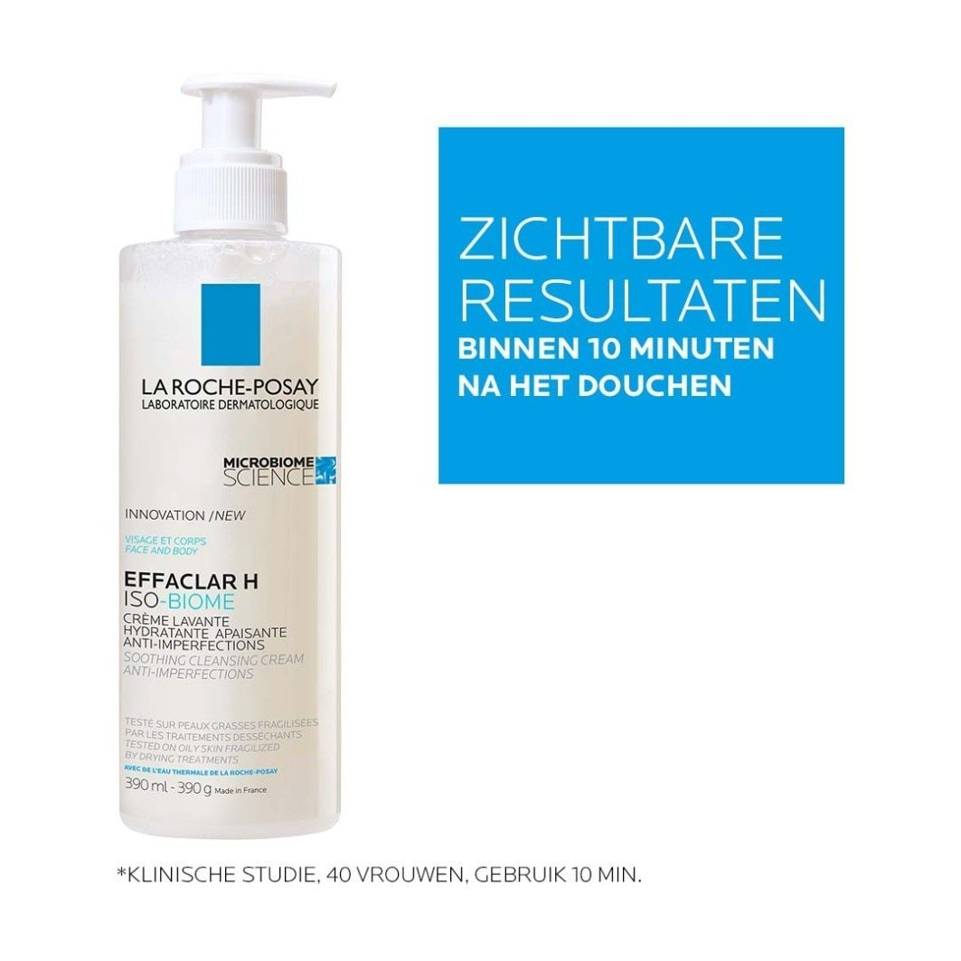 La Roche-Posay attīrošais krēms Effaclar H ISO-BIOME - 390 ml