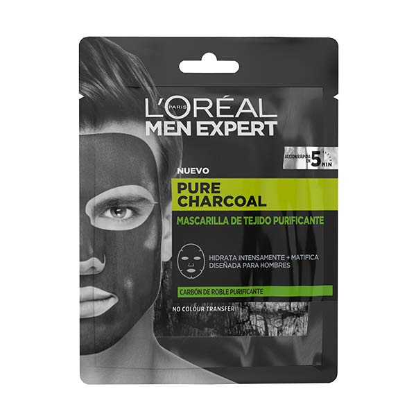Men Expert Tiszta Szén Zsemlemaszk | 1 Egység
