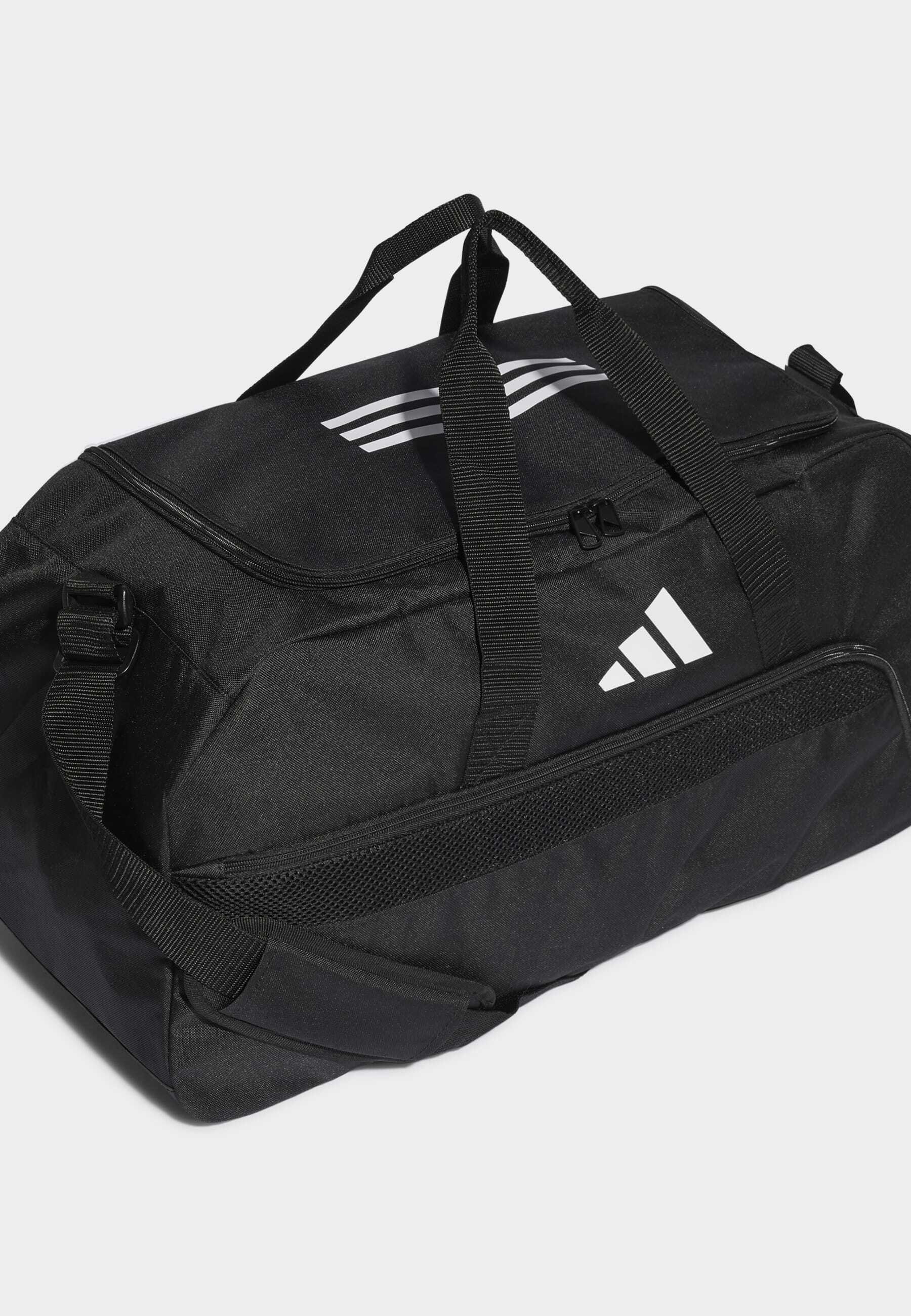 adidas Performance TIRO L DUFFLE MEDIUM - Sporttas - zwart/wit