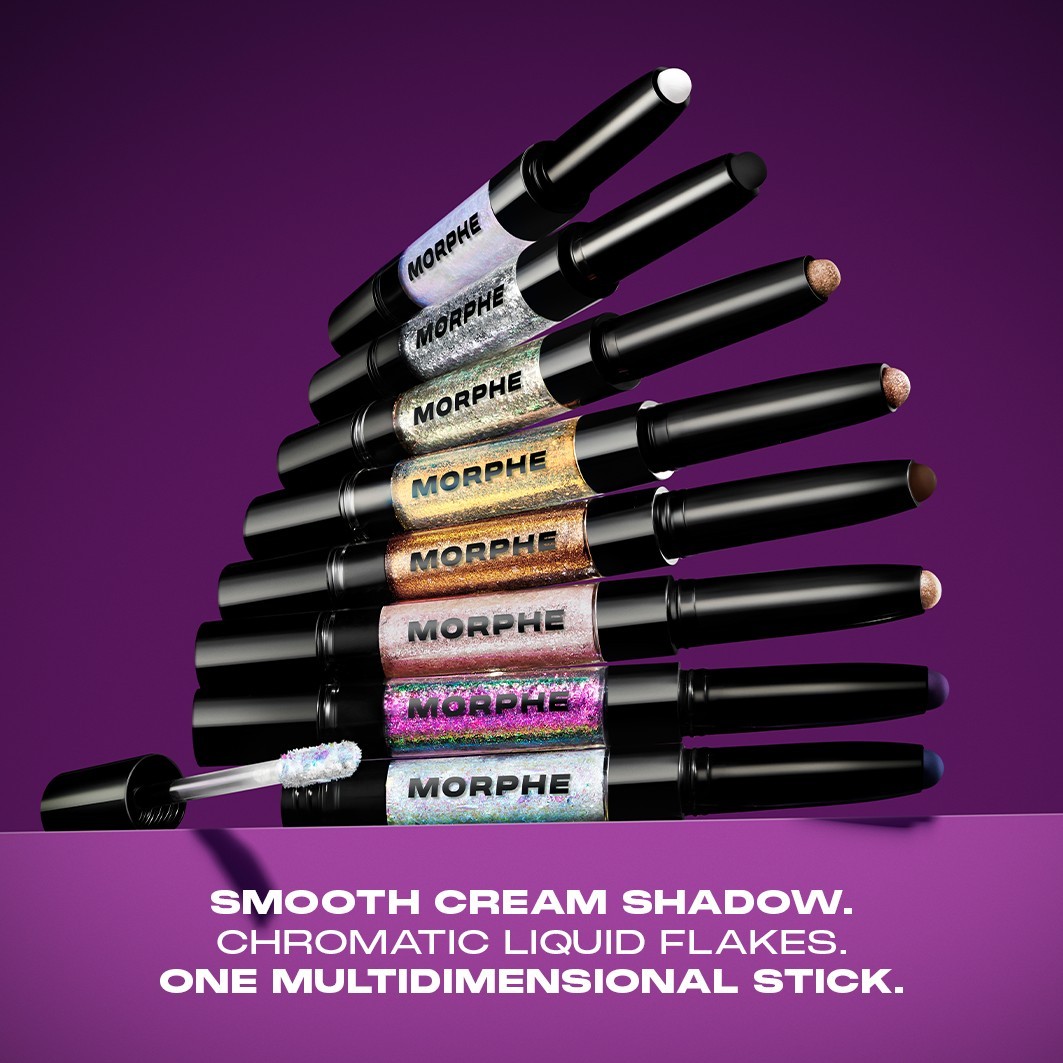 Morphe sjenilo za oči MIXED SIGNALS s dvostrukim slojem kremasto-tekućeg sjenila za oči u stiku - 8 g