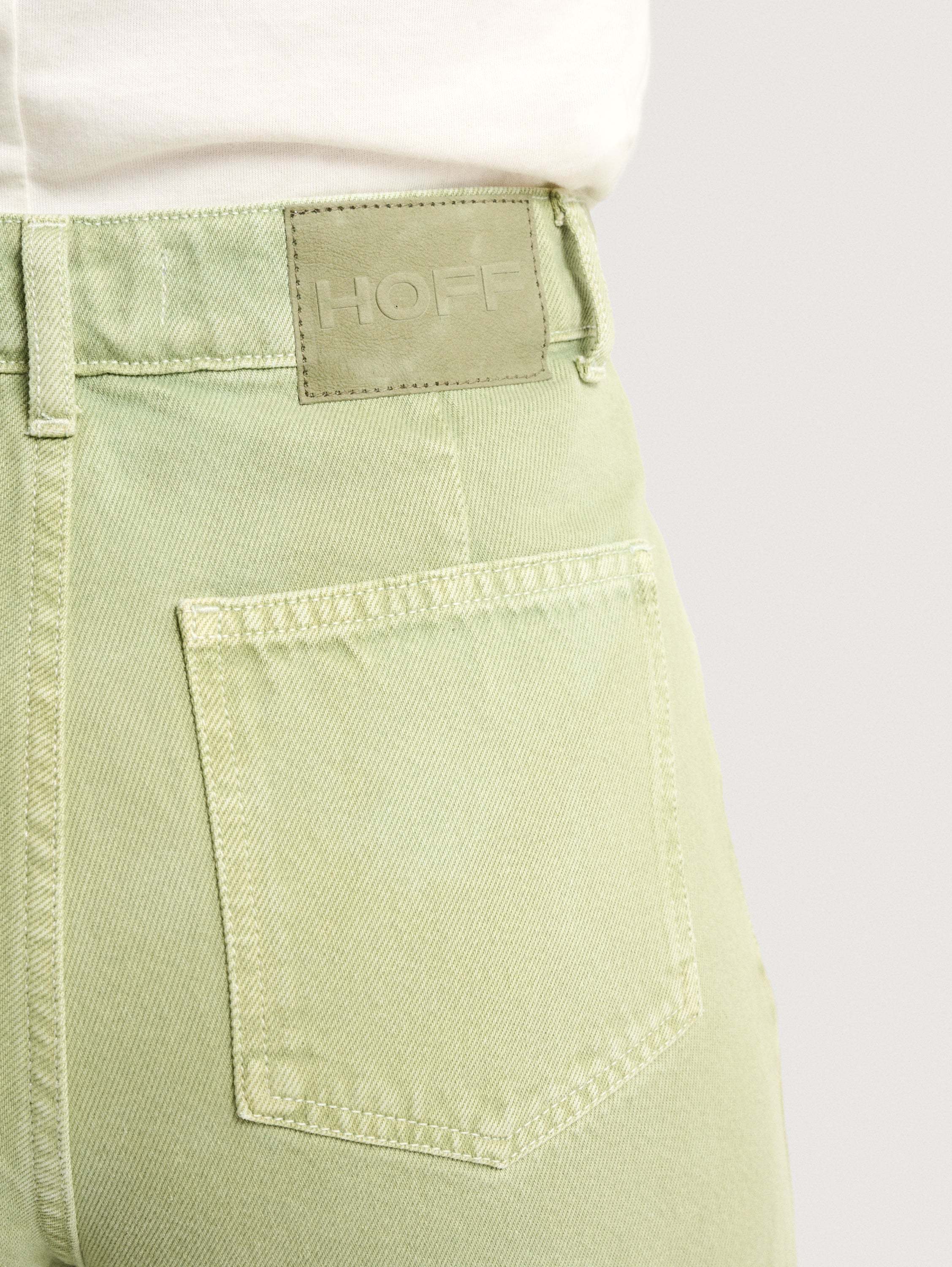 PANTALÓN DENIM AZORES VERDE