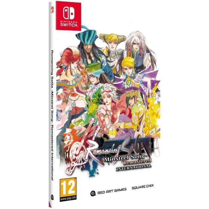 Romancing SaGa Minstrel Song - Remastered International - Jeu Nintendo Switch