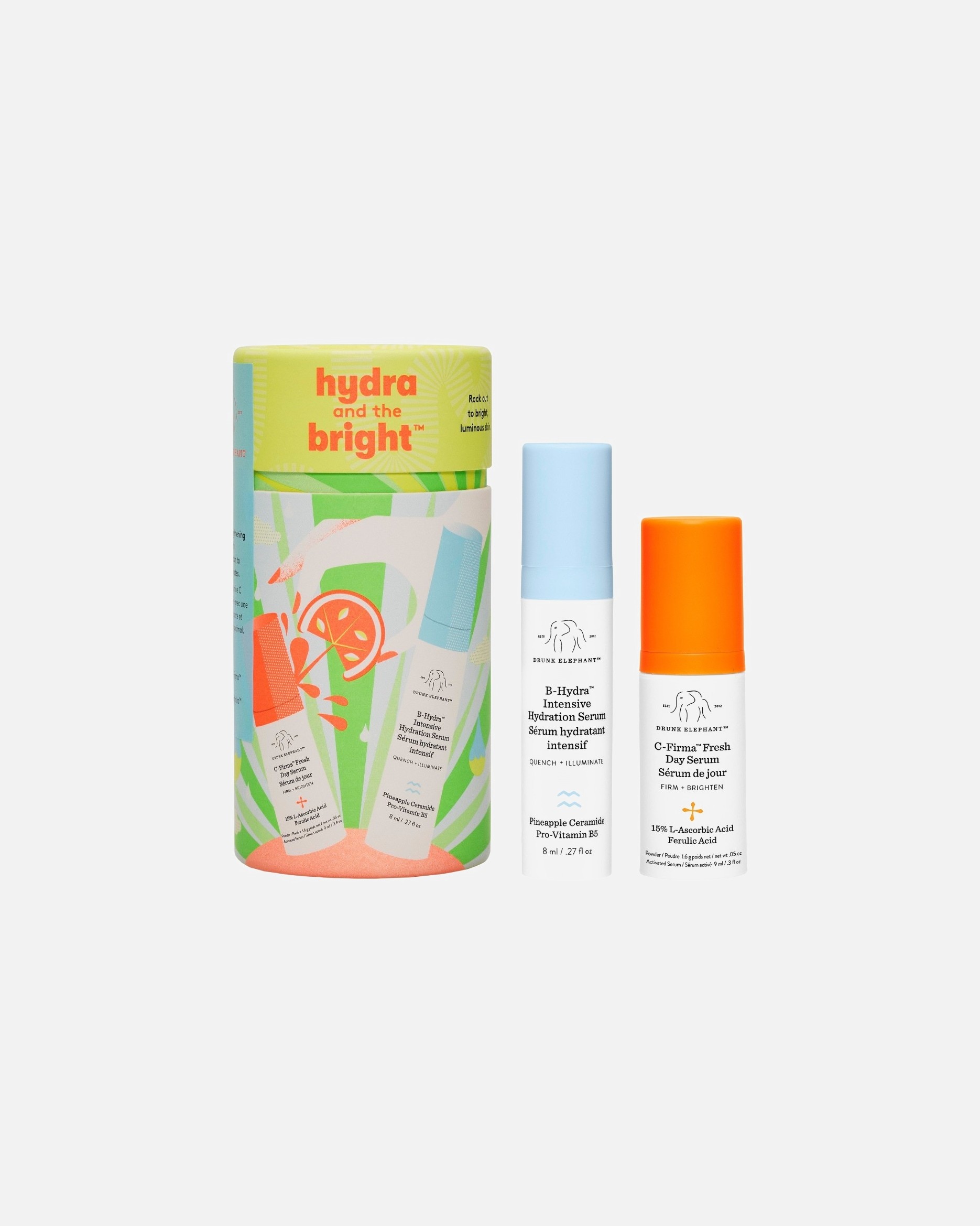 Pijani slon Hydra and the Bright™ set za njegu lica – 1 komad
