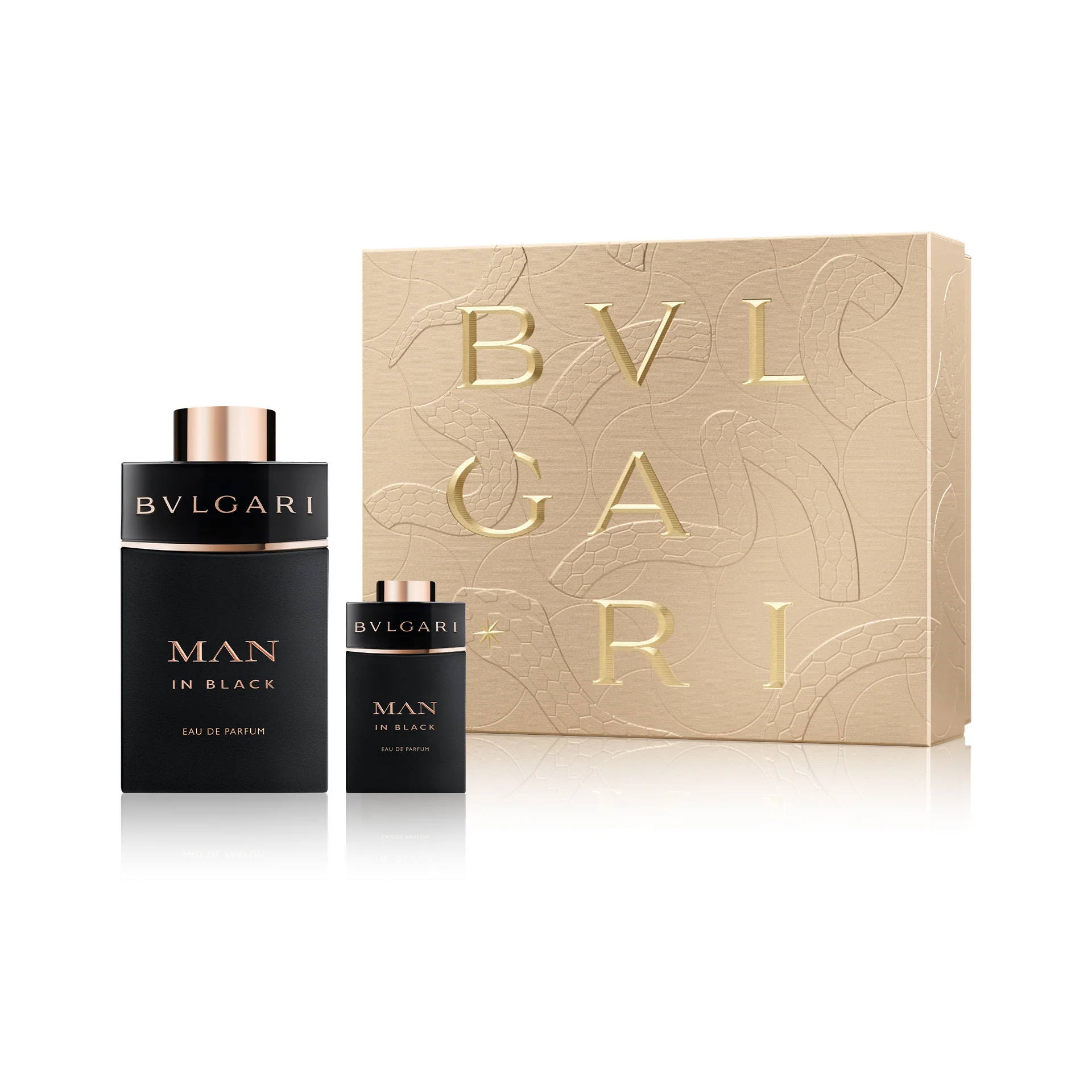 Man Cofanetto Man In Black  - Xmas Kit - Cofanetto Profumo Uomo, Eau de Parfum