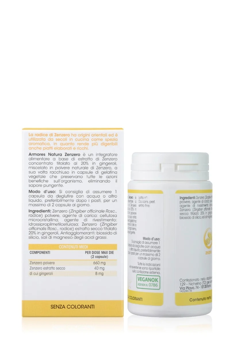 ARMORES Armores Natura Ginger 60 comprimidos