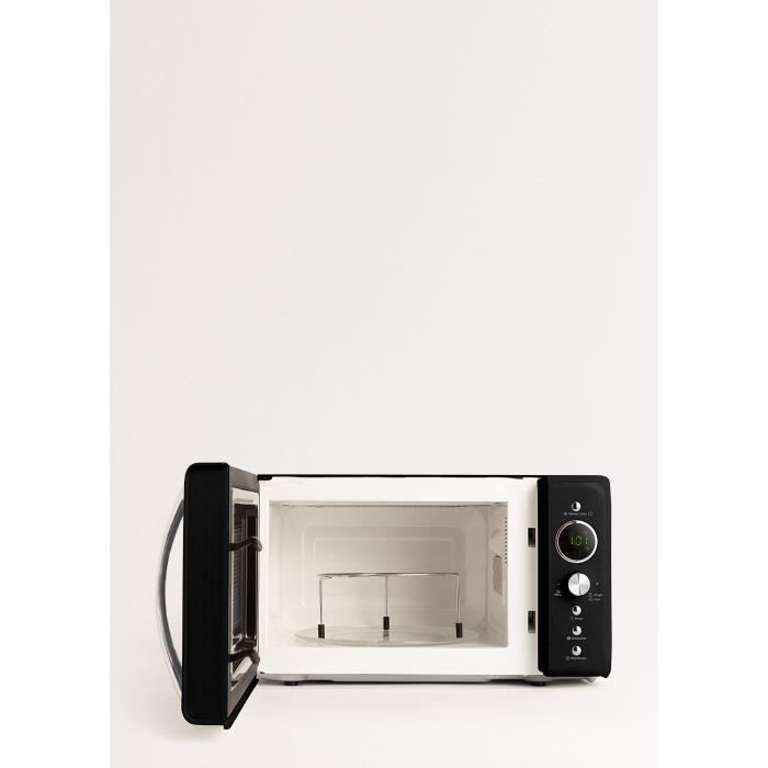 Micro-ondes rétro - Create - 20L - Gril 900W - Écran LCD - Facile à nettoyer