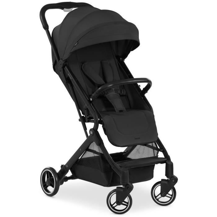 HAUCK - Poussette compacte - TRAVEL N CARE - 4 roues - Pliage à 1 main - Noir