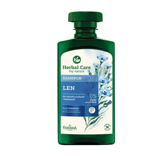 Farmona Herbal szampon do włosów suchych Len 330 ml