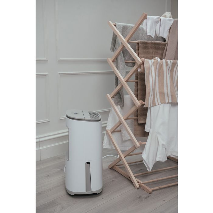 MeacoDry Arete One 12L Houtskool Luchtontvochtiger – Stil (35 dB), Eco (4 pence/uur), ideaal voor maximaal 3 slaapkamers