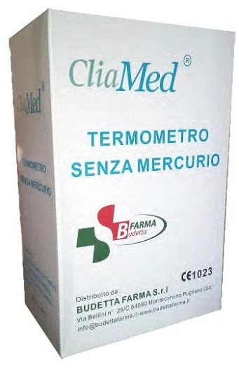 Thermomètre à mercure Cliamed S/Mercury