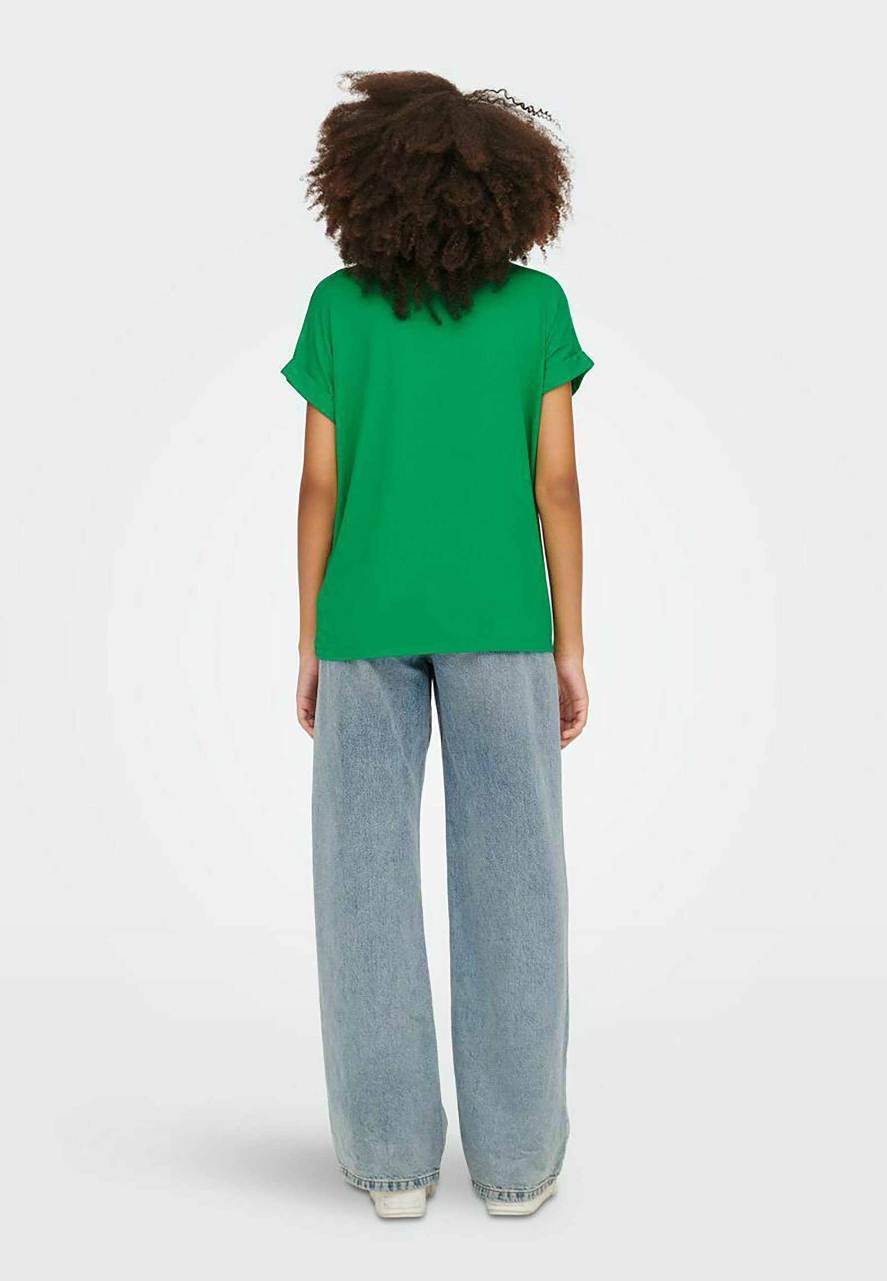 ONLY MOSTER O-NECK - Bluse - fröhliches Grün
