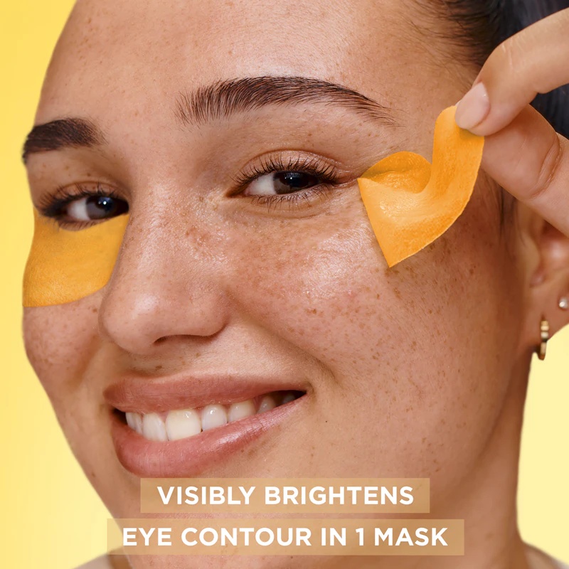 Garnier mitrinoša un balinoša acu maska ar C vitamīnu
