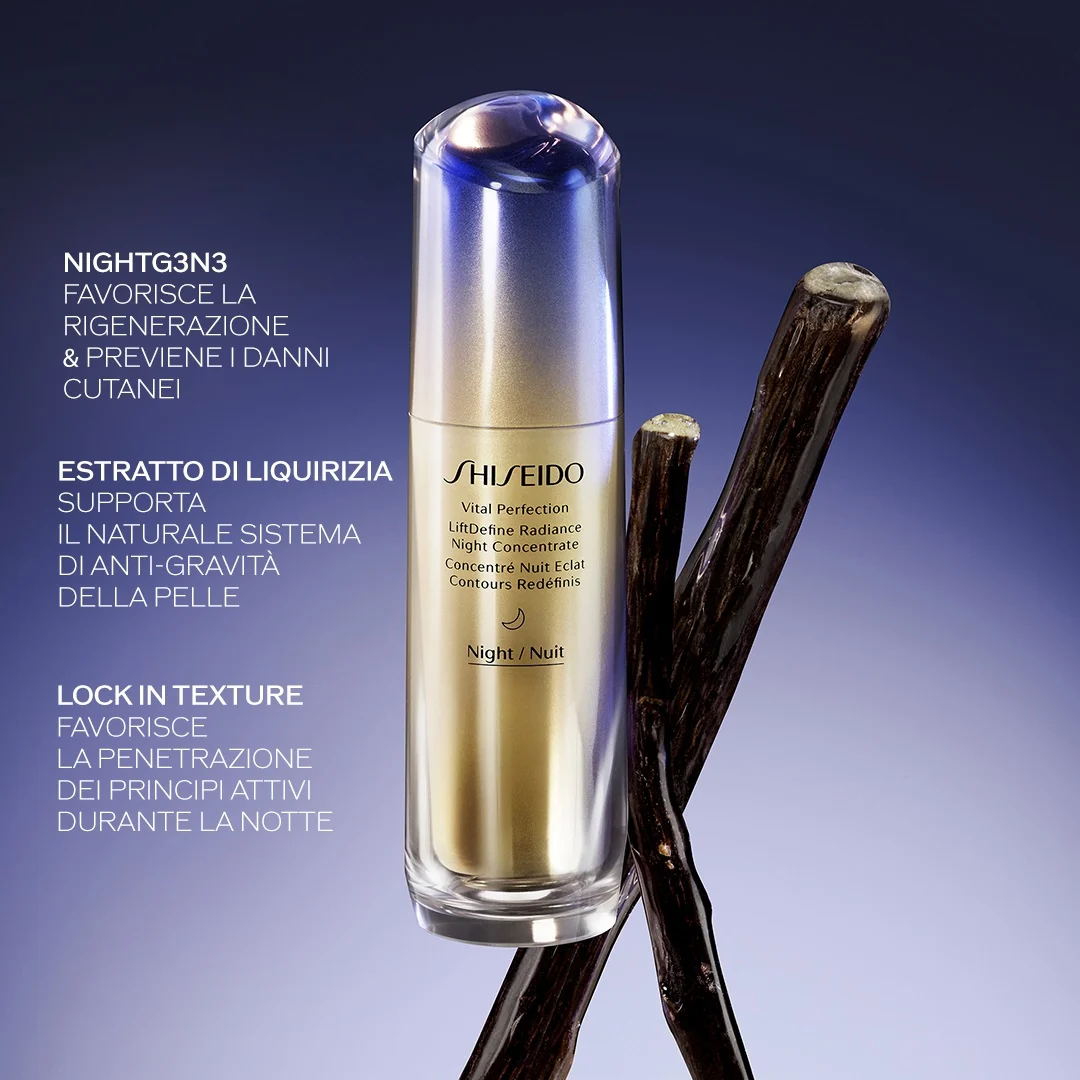 Vital Perfection LiftDefine Radiance Night Concentrate - Tratt.notte lifting viso , Siero viso lifting