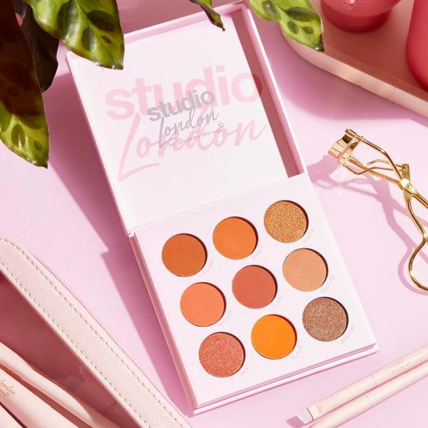 Paleta očných tieňov Studio London Colour Icon Bold Heat