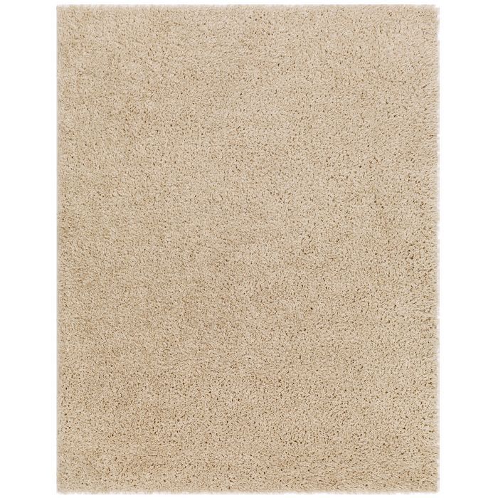 LIVABLISS Zachte, pluizige, effen, chique woonkamertapijt SOSO 160x213cm Beige