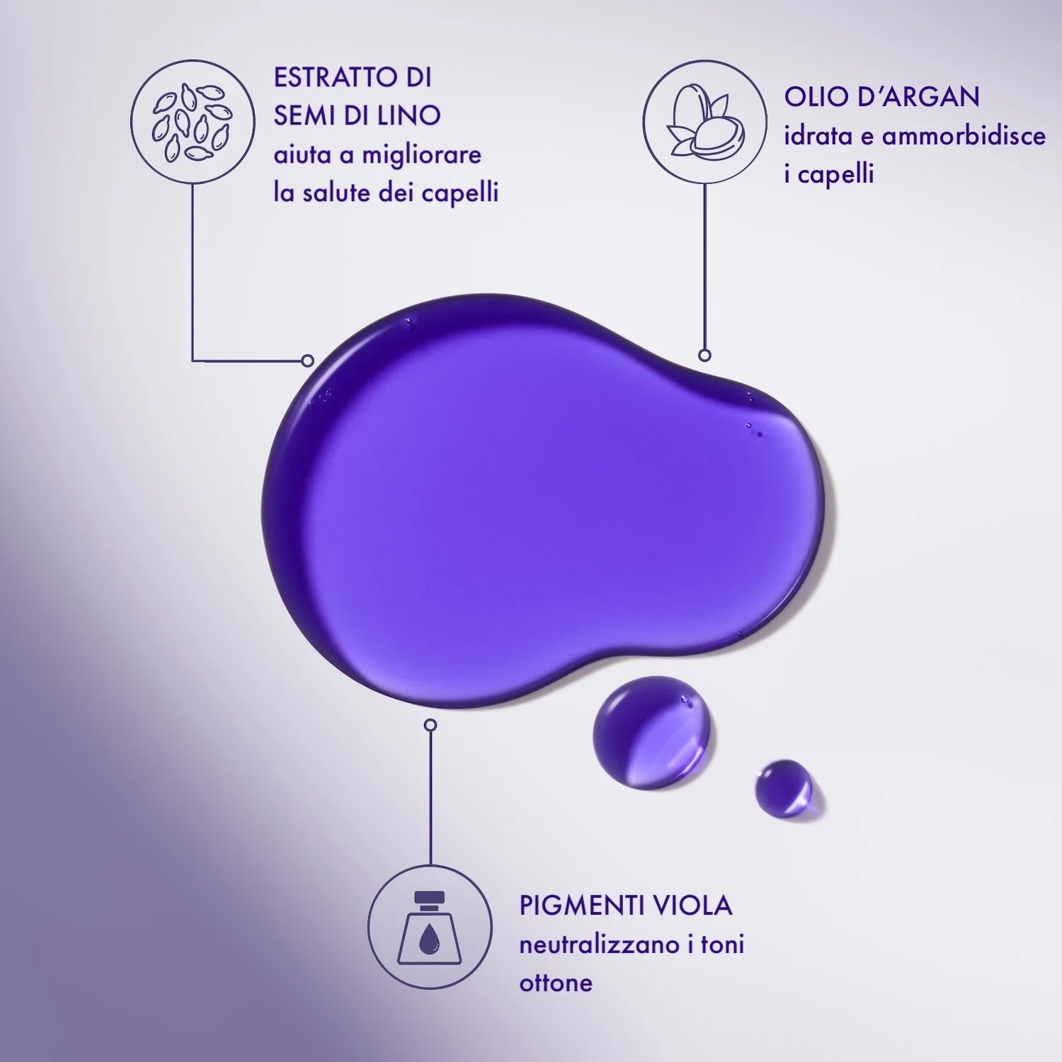 Treatment Moroccanoil Treatment Purple - Olio Capelli