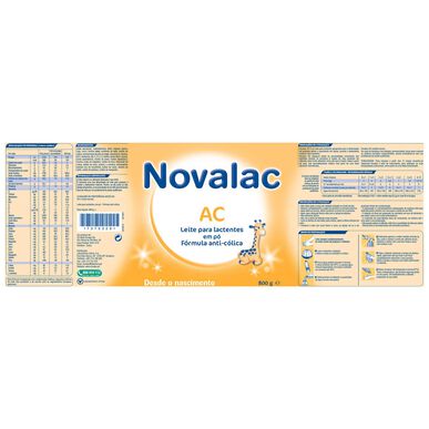 Novalac kojenecká výživa AC 800g 800g