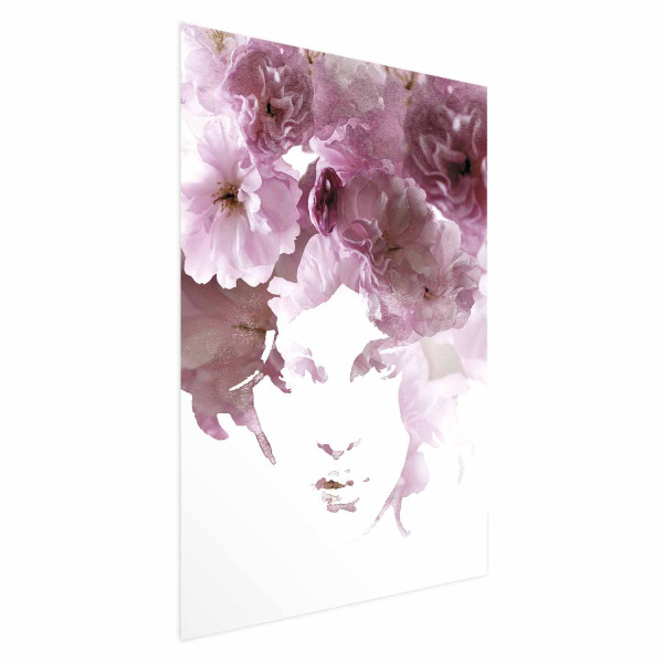 Plakat Kwieciste spojrzenie 21x30 cm