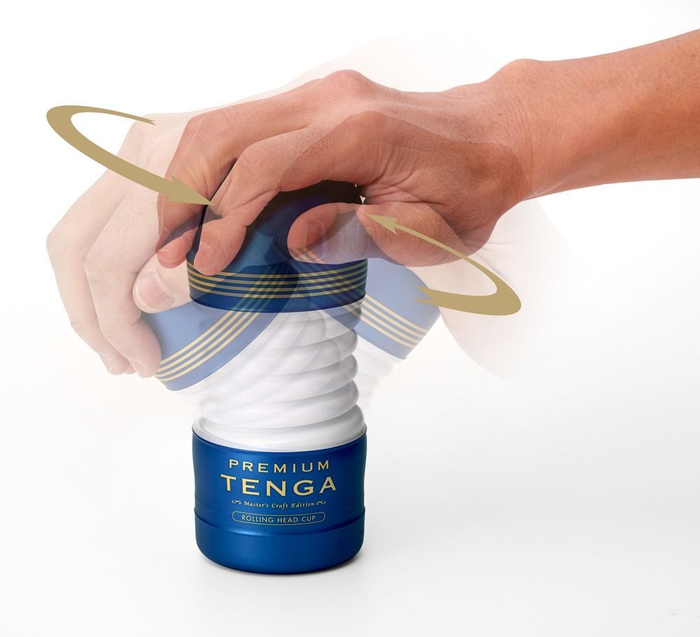 Tenga Premium pyörivä pääkuppi