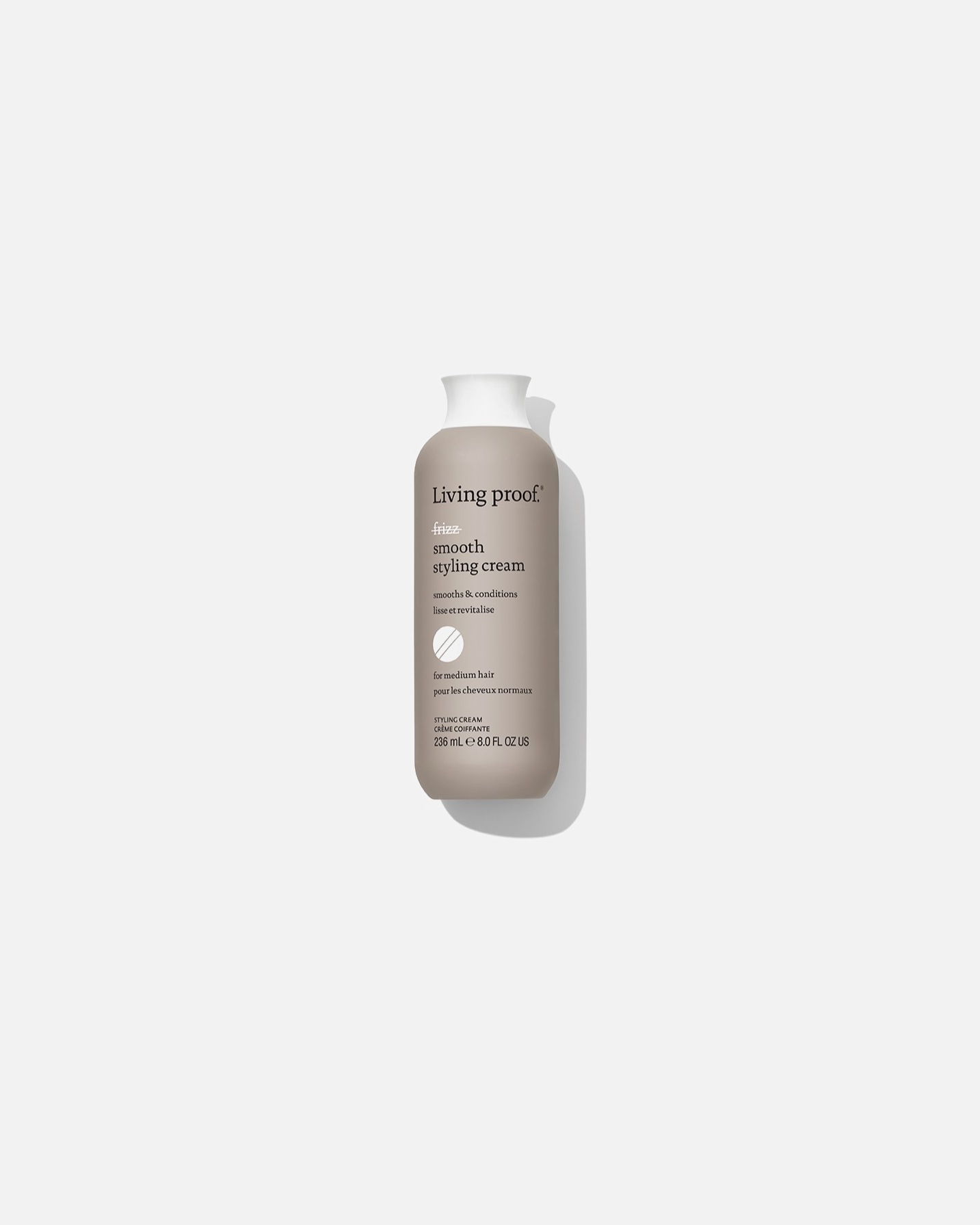 Living Proof pörröisyyttä ehkäisevä hiusvoide, silottava muotoiluvoide – 60 ml