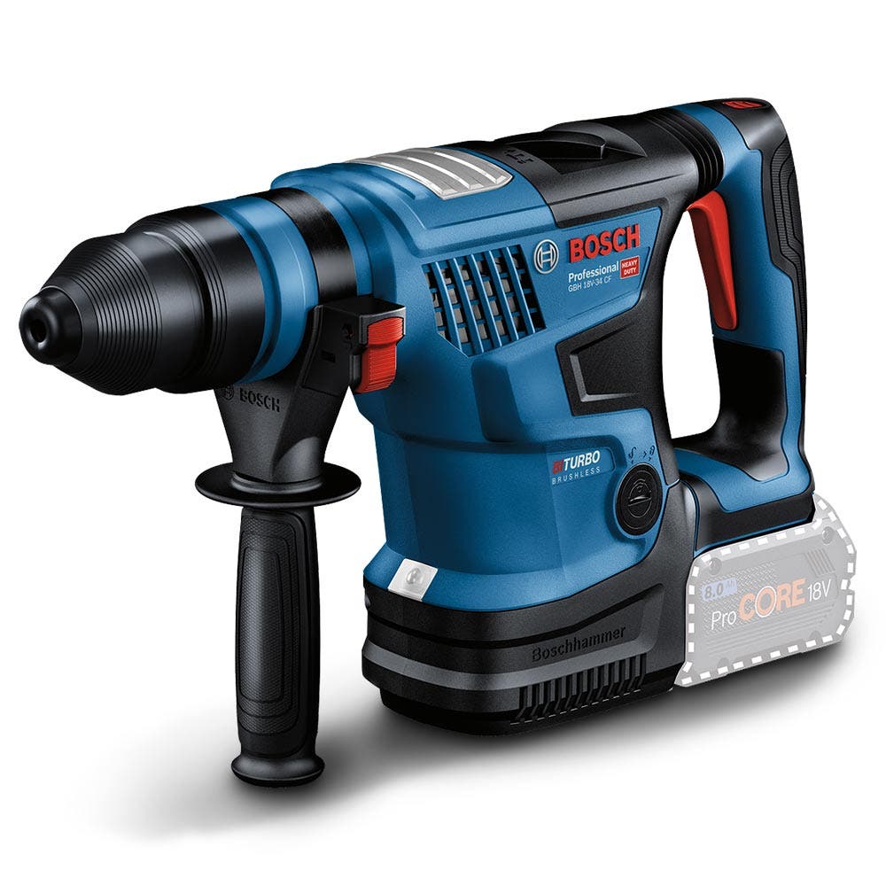 BOSCH 18V BITURBO Brushless 4kg SDS Plus Młotowiertarka Skin 0611914041