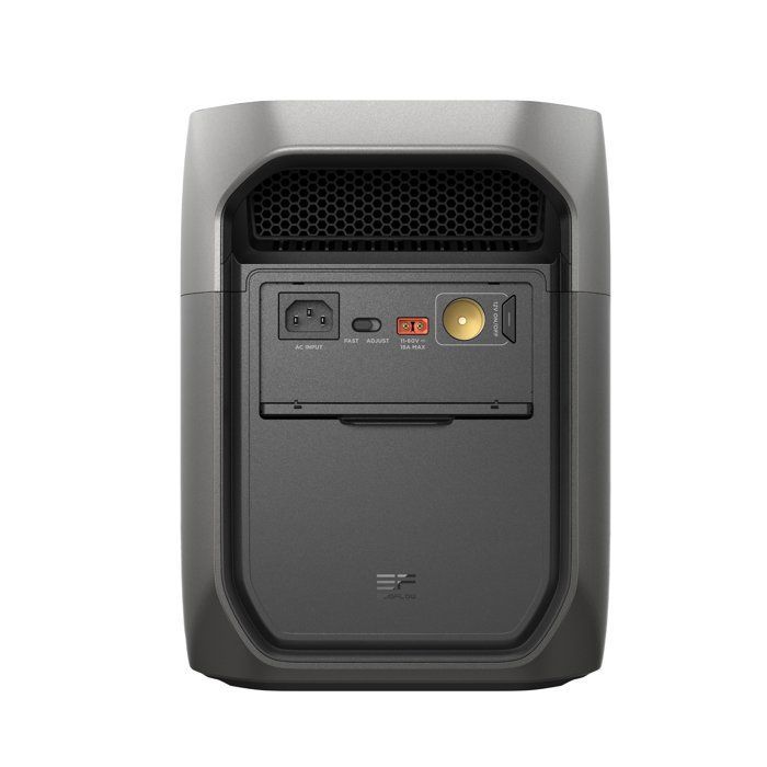 Estación de energía portátil - ECOFLOW - DELTA 3 MAX - 2674 W máx. - Bluetooth - WiFi - Negro y gris