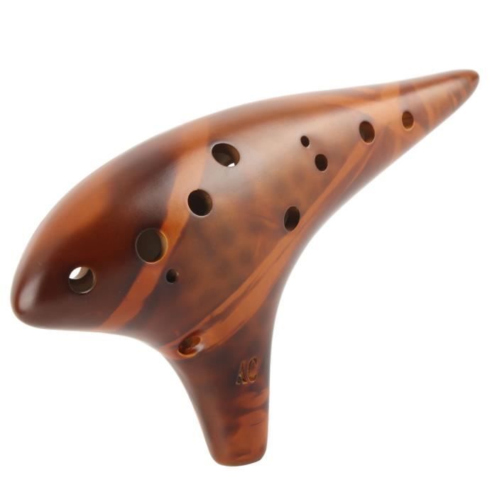 Ocarina - MOTHINESSTO - 12 agujeros - Sonido natural - Fácil de aprender - Juegos de actividades