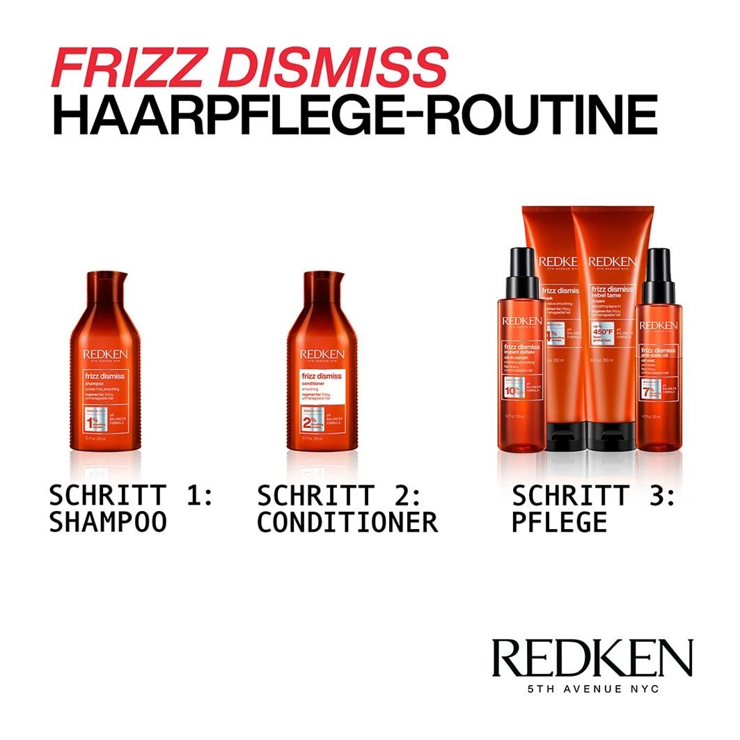 Redken Hair Oil Frizz Dismiss Instant Deflate olejové sérum - 125 ml