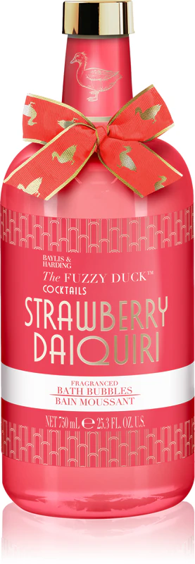 Baylis & Harding The Fuzzy Duck Cotswold Cocktails Badeschaum Geschenk-Edition Erdbeer-Daiquiri Duftrichtungen