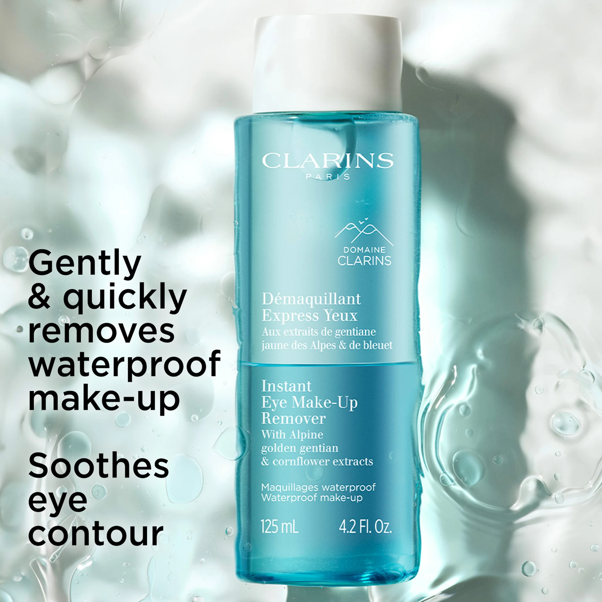 Demachiant instant pentru ochi 125 ml - Clarins