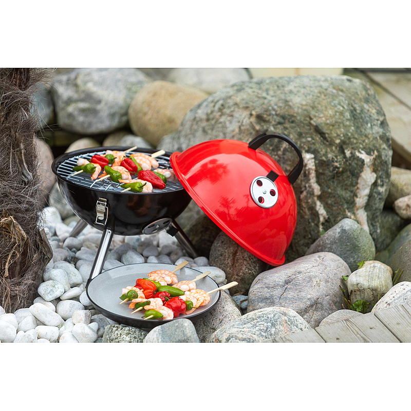 Grillman Holzkohlegrill Globe ø 32 cm tragbar