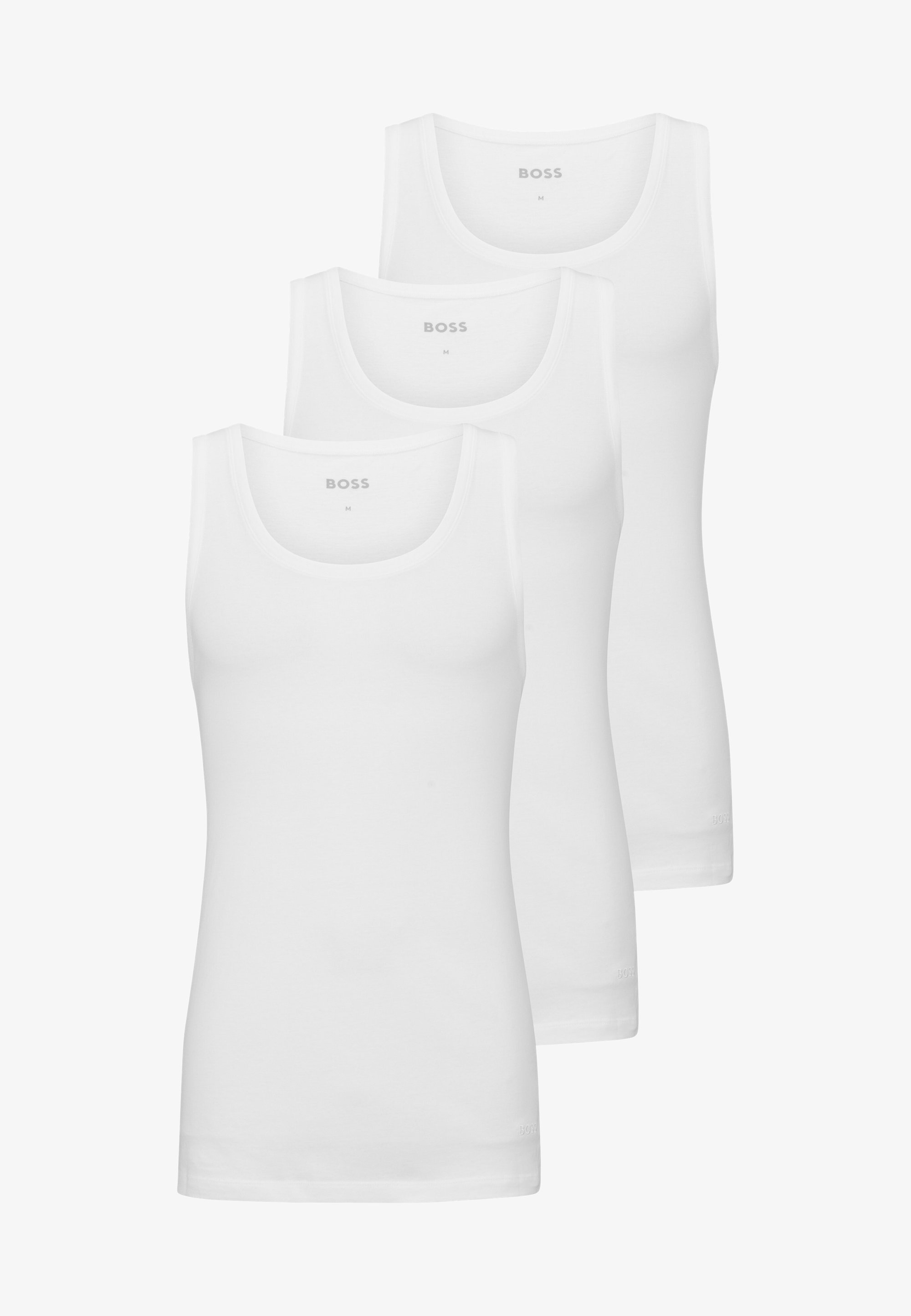 BOSS TANK CLASSIC 3-PACK - Onderhemd - wit
