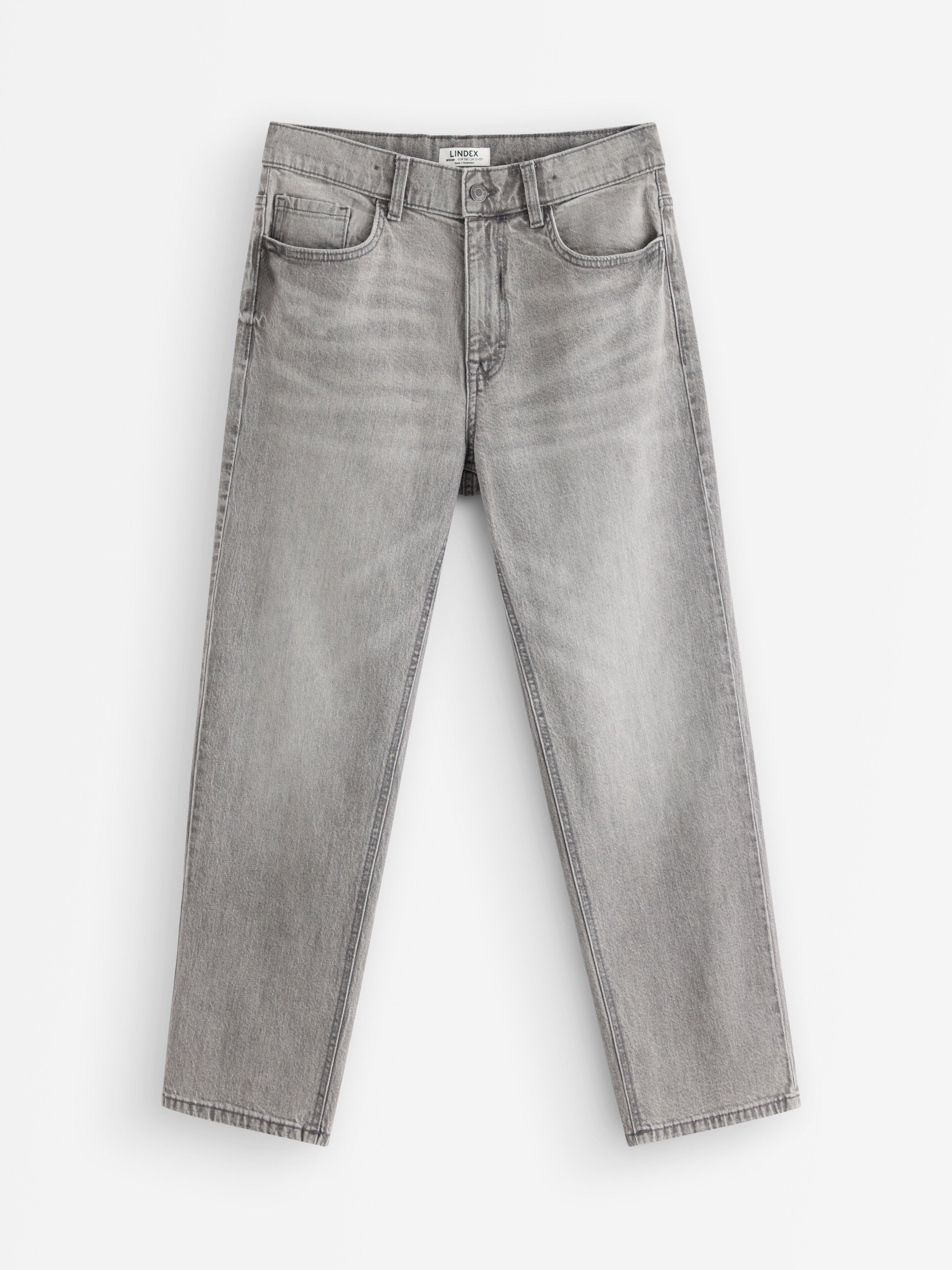Pantalones vaqueros anchos regulares WILMER grises