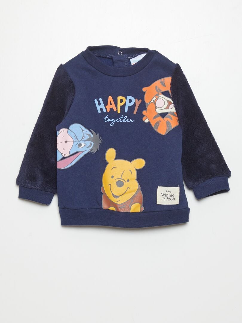 Moletom 'Winnie' 'Disney' - AZUL