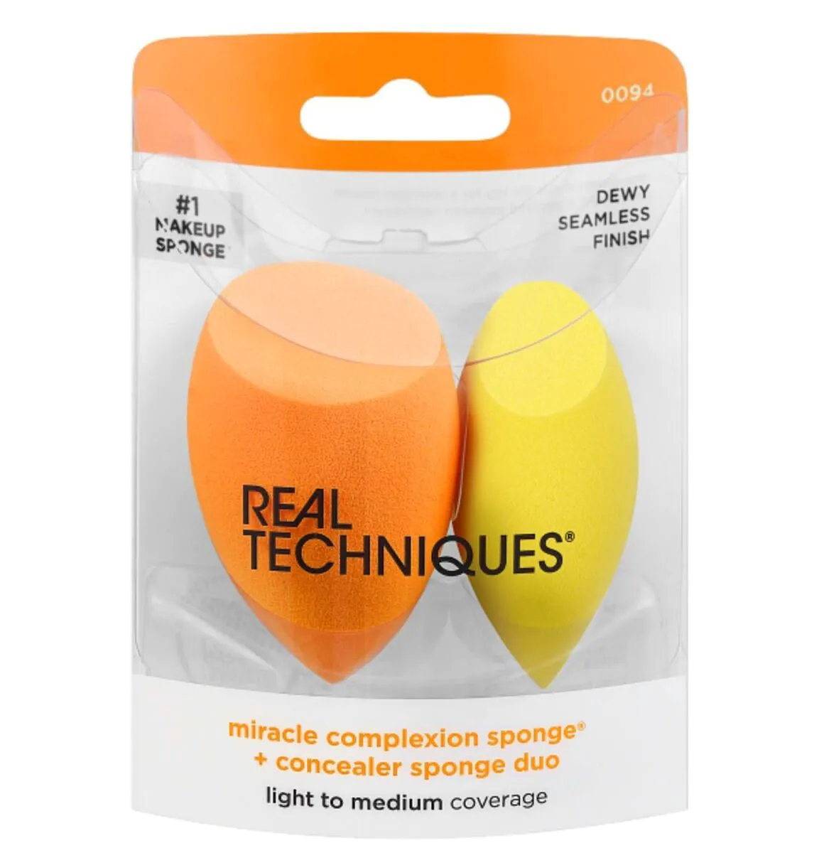Real Techniques Zestaw gąbeczek Miracle Complexion Sponge + Concealer Sponge