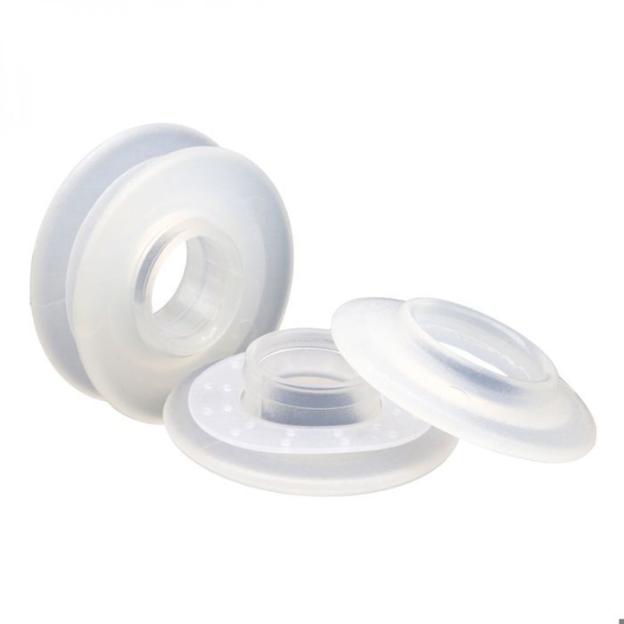 Lot de 10 oeillets à clipser pour bâche à bulles ou autres types de bâches  - Transparent - Linxor